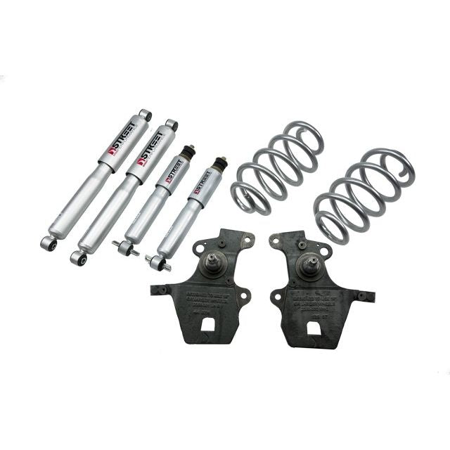 BELLTECH 932SP LOWERING KITS  Front And Rear Complete Kit W/ Street Performance Shocks 1997-2002 Ford Expedition/Navigator (2WD w/ Factory Rear Coil Springs) 2 in. F/3 in. R drop W/ Street Performance Shocks