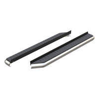 AeroTread 5" x 76" Polished Stainless Running Boards (No Brackets)