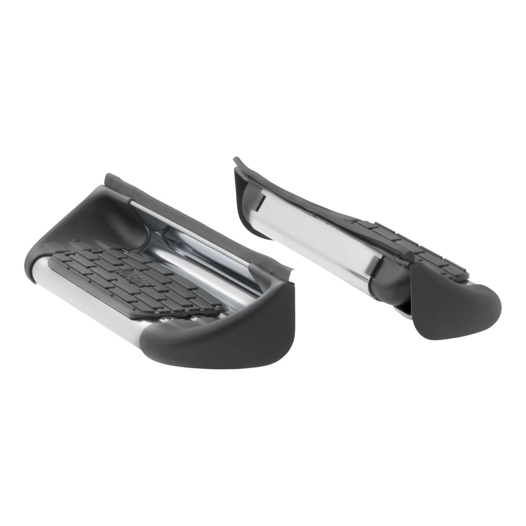 Polish Stainless Steel Side Entry Step Box Extensions Select Ford F-250 F-350