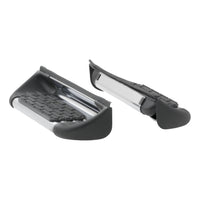 Polish Stainless Steel Side Entry Step Box Extensions Select Ford F-250 F-350