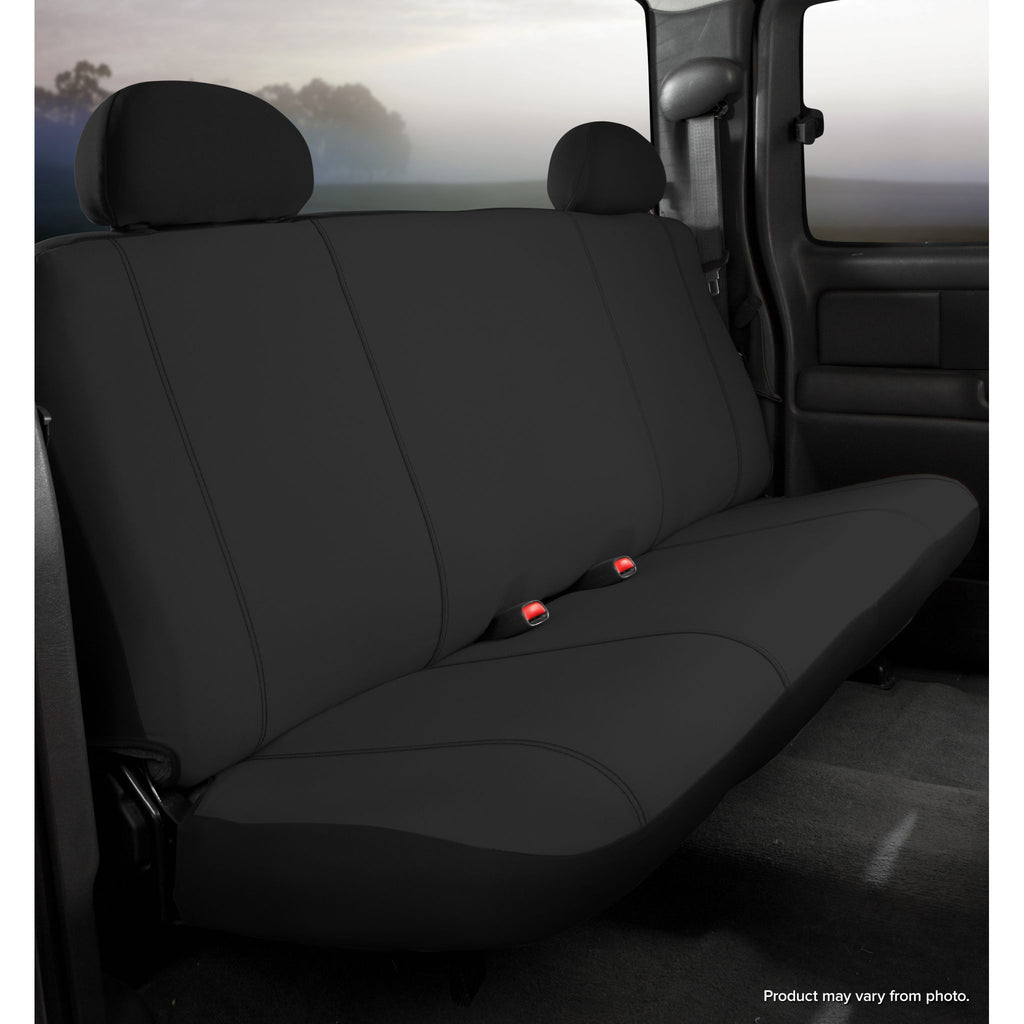 FIA-SP82-56 BLACK | 19-C RAM 1500 QUAD CAB REAR BENCH SEAT BLACKSEAT COVER SEAT COVER