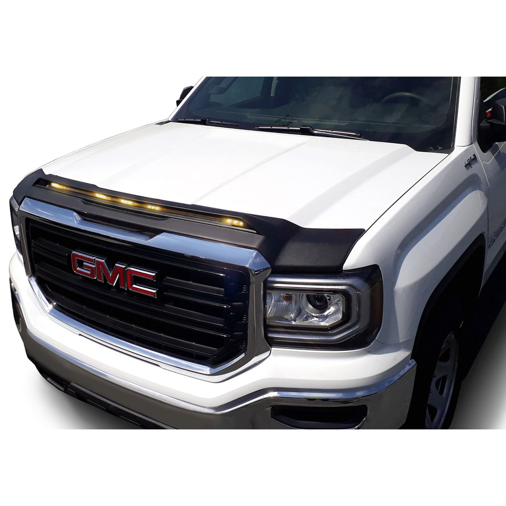 Auto Ventshade (AVS) 753075 Aeroskin LightShield™ Hood Protector for 2014-2018 GMC Sierra 1500 2019 GMC Sierra 1500 Limited