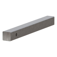 2" x 20" Raw Steel Hitch Bar