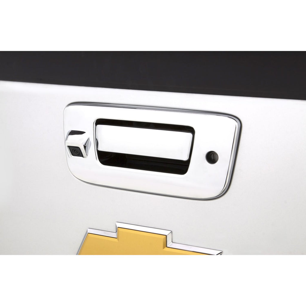 Auto Ventshade 686566 Chrome Tailgate Handle Cover for 2015-2018 Silverado/Sierra 1500 (Incls. 2019 Silverado 1500 Limited/Sierra 1500 LD) 2500HD 3500HD Fits Vehicles w/o Rear Camera