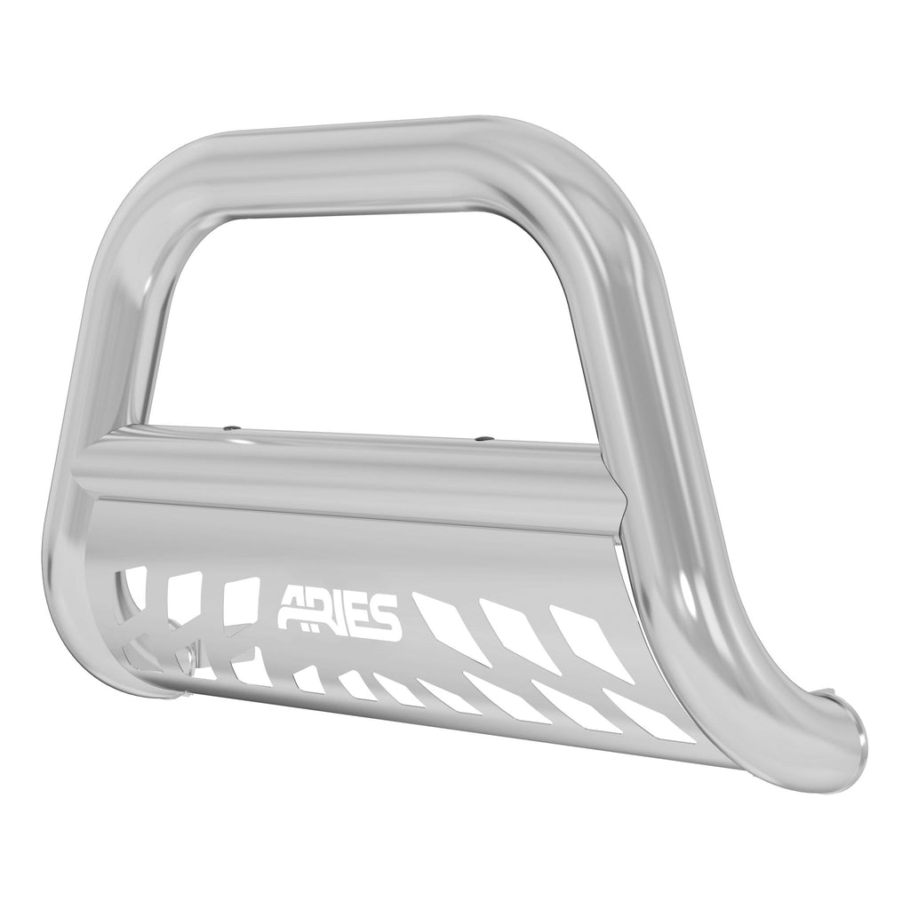 Big Horn 4" Polished Stainless Bull Bar Select Silverado Sierra 2500 3500 HD