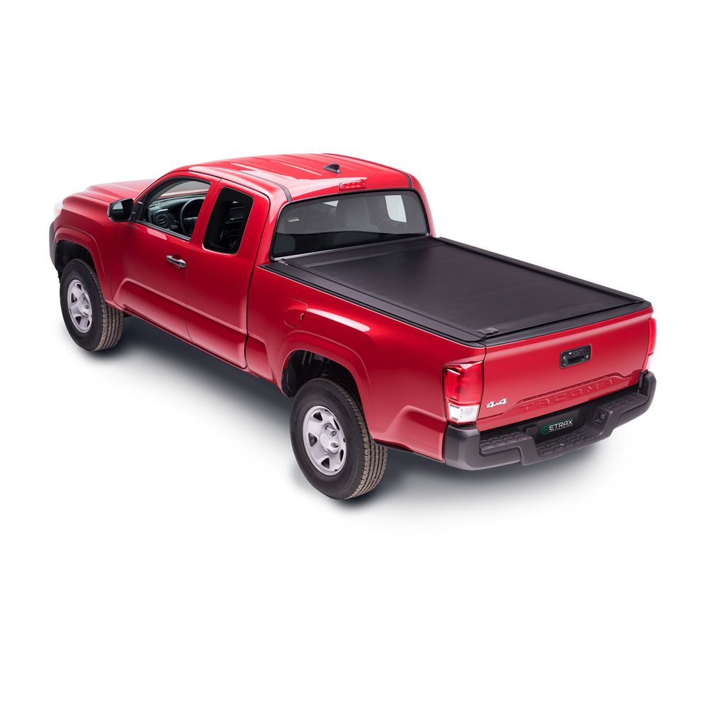 Retrax 60832 - RetraxOne MX Retractable Tonneau Cover - Matte One Piece Polycarbonate Finish - 2007-2021 Toyota Tundra Regular/Double Cab 6' 6 Bed without Deck Rails System without Stake Pockets