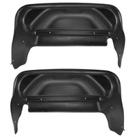 Husky Liners 79031 | Husky Liners Rear Wheel Well Guards, Fits 14-C SIERRA REAR WHEEL WELL GUARDS WHEEL WELL GUARDS BLACK
