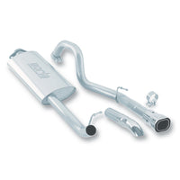 Borla 140103 | Borla Touring Cat-Back  Exhaust System for 2004-2006 Jeep Wrangler Unlimited 4.0L 6 Cyl Automatic and Manual Transmission; 2 and 4WD; 2-Door; Incl. Rubicon Automatic and Manual Transmission 4WD 2-Door w/Hitch.