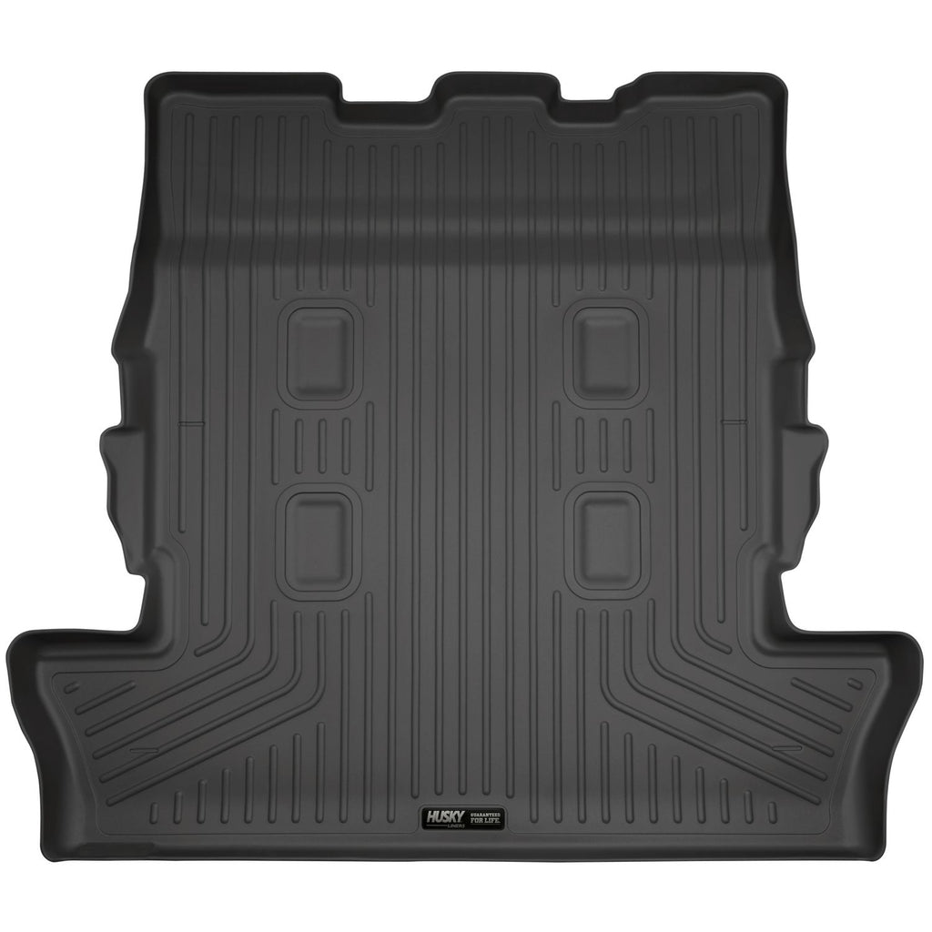 Husky Liners 25341 | Husky Liners Cargo Liner, Fits 2013-2019 Lexus LX570  & Toyota Land Cruiser for third row of seats