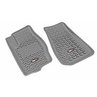Rugged Ridge 14920.28 | Floor Liners, Front, Gray; 05-10 Jeep WK/XK