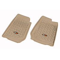 Rugged Ridge 14920.02 | Floor Liners, Front, Gray, RHD; 07-16 Jeep Wrangler JK/JKU