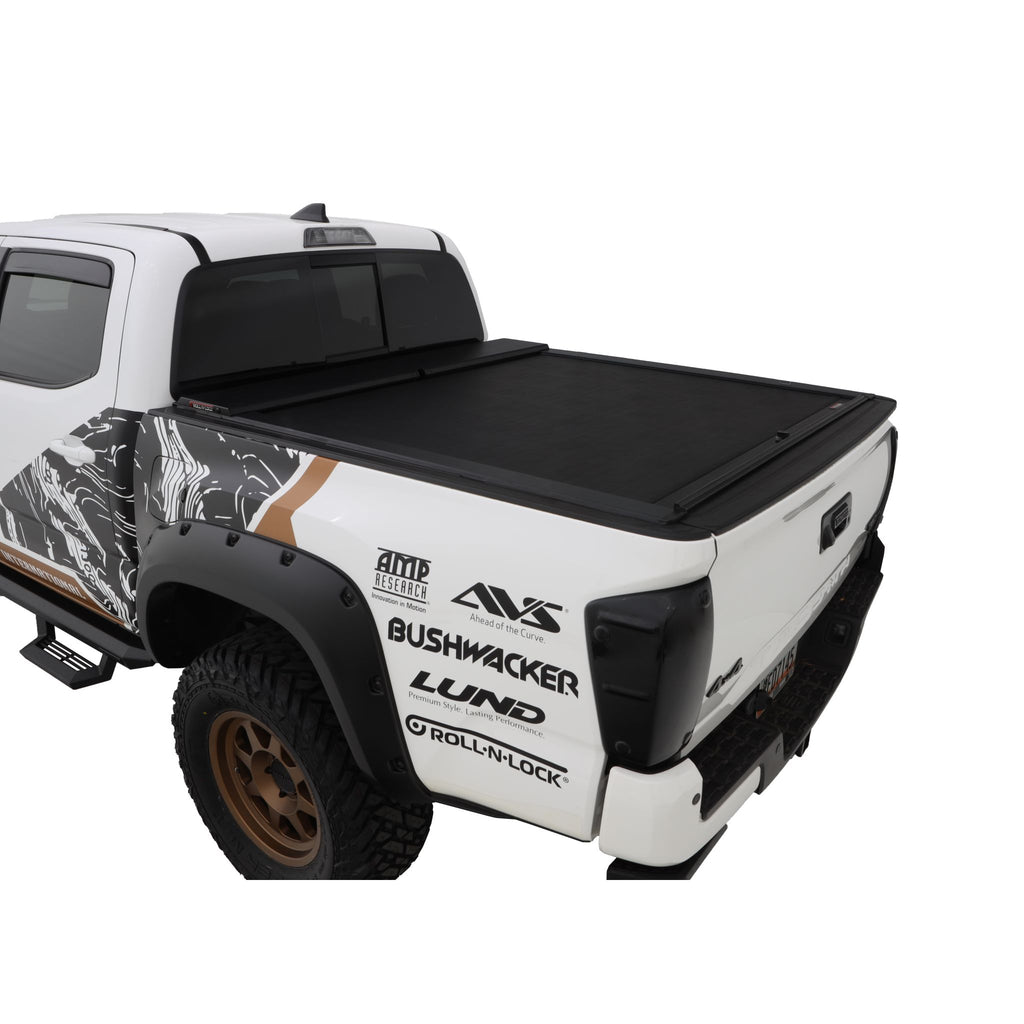 Roll-N-Lock LG530M Locking Retractable M-Series Truck Bed Tonneau Cover for 2016-2021 Toyota Tacoma Crew Cab | Fits 5 Ft. Bed