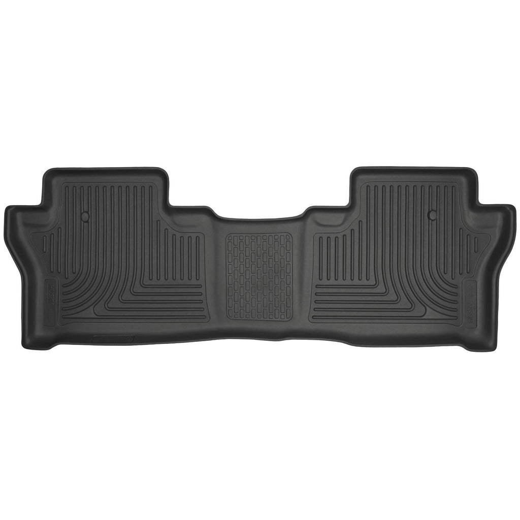 Husky Liners 19411 | Husky Liners 2nd Seat Floor Liner, Fits 16-C PILOT 2ND SEAT FLOOR LINER WEATHERBEATER SERIES BLACK
