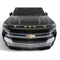 Auto Ventshade 753168-GBA Aeroskin LightShield Color Hood Protector Black for 2019-2022 Chevrolet Silverado 1500