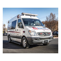 Grip Step 7" x 36" 100" Black Aluminum Running Boards Select Sprinter