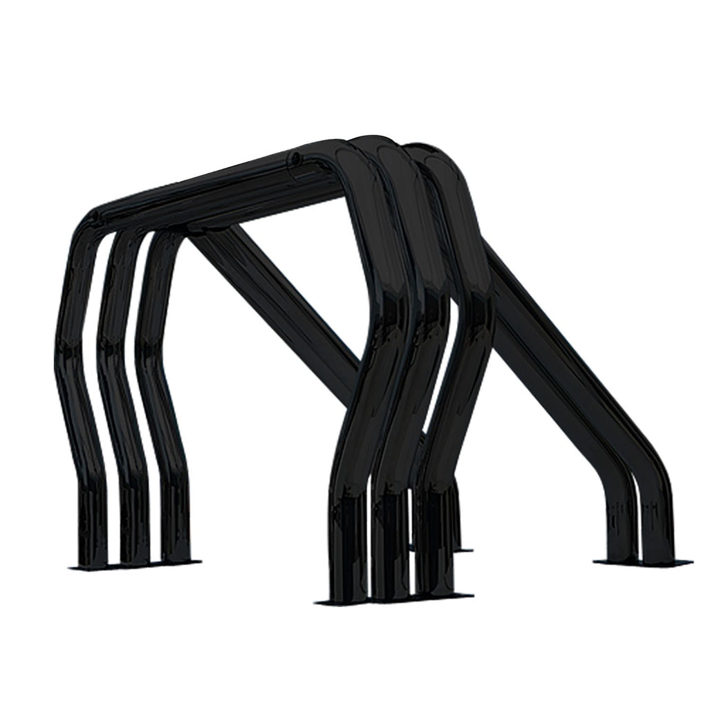 Go Rhino - 9009560TDB - Go Rhino! Bed Bars- Triple Bar/Double Kicker (Between Wheel Wells)