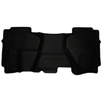 Husky Liners 19191 | Husky Liners 2nd Seat Floor Liner (Full Coverage), Fits 07-13 SILVERADO/SIERRA 1500/2500/3500 2ND SEAT FLOOR LINER BLACK