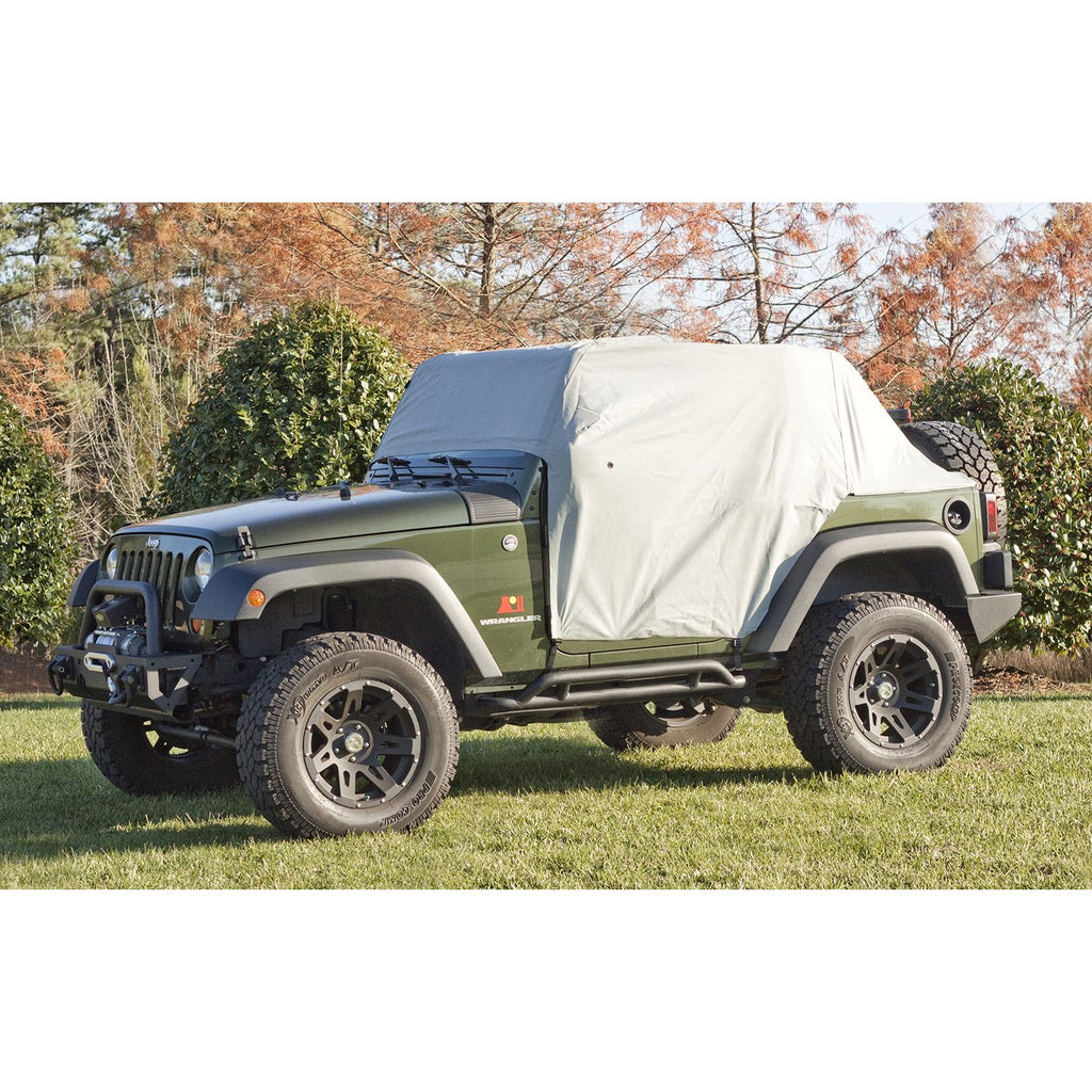 Rugged Ridge 13317.10 | Weather Lite Cab Cover, 07-21 2-Door Wrangler JK/JL