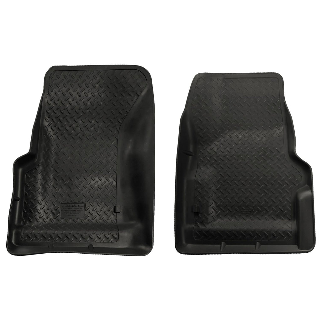 Husky Liners 31731 | Husky Liners Front Floor Liners, Fits 97-06 WRANGLER FLOOR LINER BLK