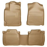 Husky Liners 98963 | Husky Liners Front & 2nd Seat Floor Liners, Fits 13-15 ES300H/ES350 FITS STANDARD AND HYBRID ES MODELS FRONT/2ND SEAT FLOOR LIN