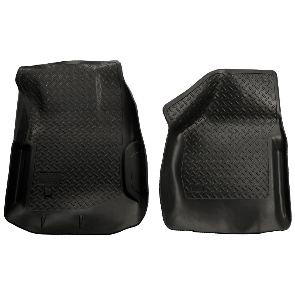 Husky Liners 33851 | Husky Liners Front Floor Liners, Fits 00-07 FS F250-F550 SD AUTO. TRANS. FRONT FLOOR LINER BLACK