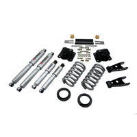 BELLTECH 819SP LOWERING KITS  Front And Rear Complete Kit W/ Street Performance Shocks 1994-1999 Dodge Ram 1500 (Ext Cab V8 Auto Trans Only) 2 in. or 3 in. F/4 in. R drop W/ Street Performance Shocks