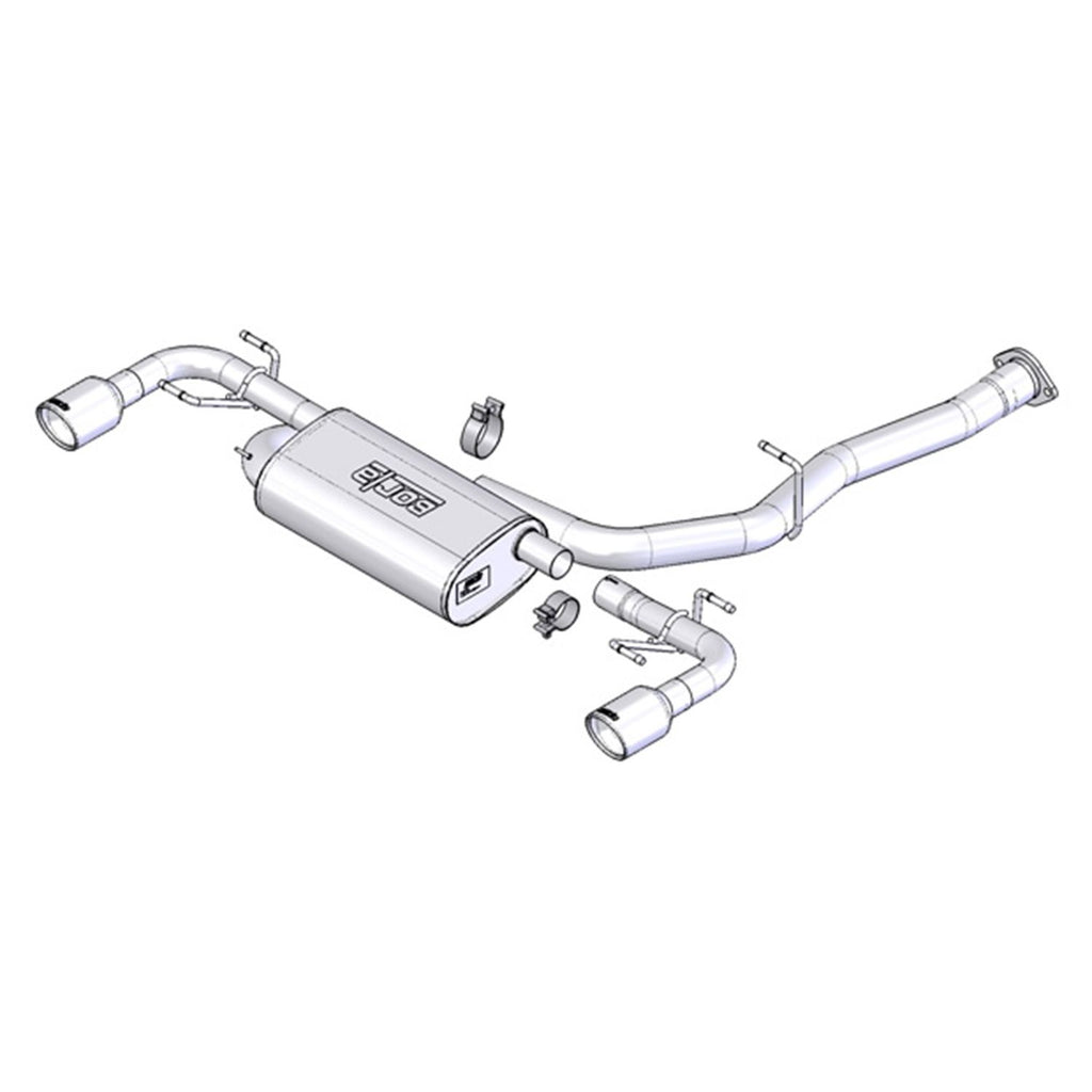 Borla 1014015 | Borla Cat-Back Exhaust System - EC-Type