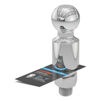 2" Trailer Ball (1" x 2-1/8" Shank 2" Rise 6000 lbs. Chrome)