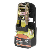 14' Yellow Cargo Strap with J-Hooks (1667 lbs.)