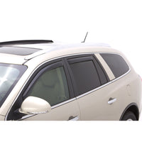 Auto Ventshade 194657 In-Channel Ventvisor Side Window Deflector 4-Piece Set For 2008-2017 Buick Enclave