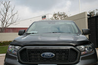 EGR - 303551 - USA Dark Smoke Superguard Style Hood Guards