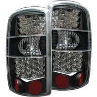 ANZO USA-311003 | Tail Light Assembly; LED; Clear Lens; Black Housing;Pair