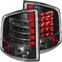 ANZO USA-311015 | Tail Light Assembly; LED; Clear Lens; Black Housing;Pair