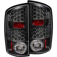 ANZO USA-311018 | Tail Light Assembly; LED; Clear Lens; Black Housing;Pair
