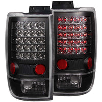 ANZO USA-311021 | Tail Light Assembly; LED; Clear Lens; Black Housing;Pair
