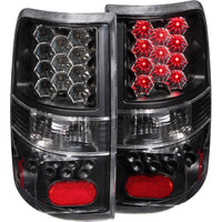 ANZO USA-311024 | Tail Light Assembly; LED; Clear Lens; Black Housing;Pair