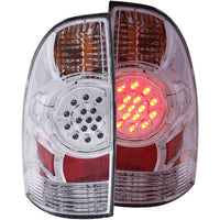 ANZO USA-311041 | Tail Light Assembly; LED; Clear Lens; Chrome Housing;Pair