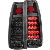 ANZO USA-311059 | Tail Light Assembly; LED; Clear Lens; Black Housing;Pair