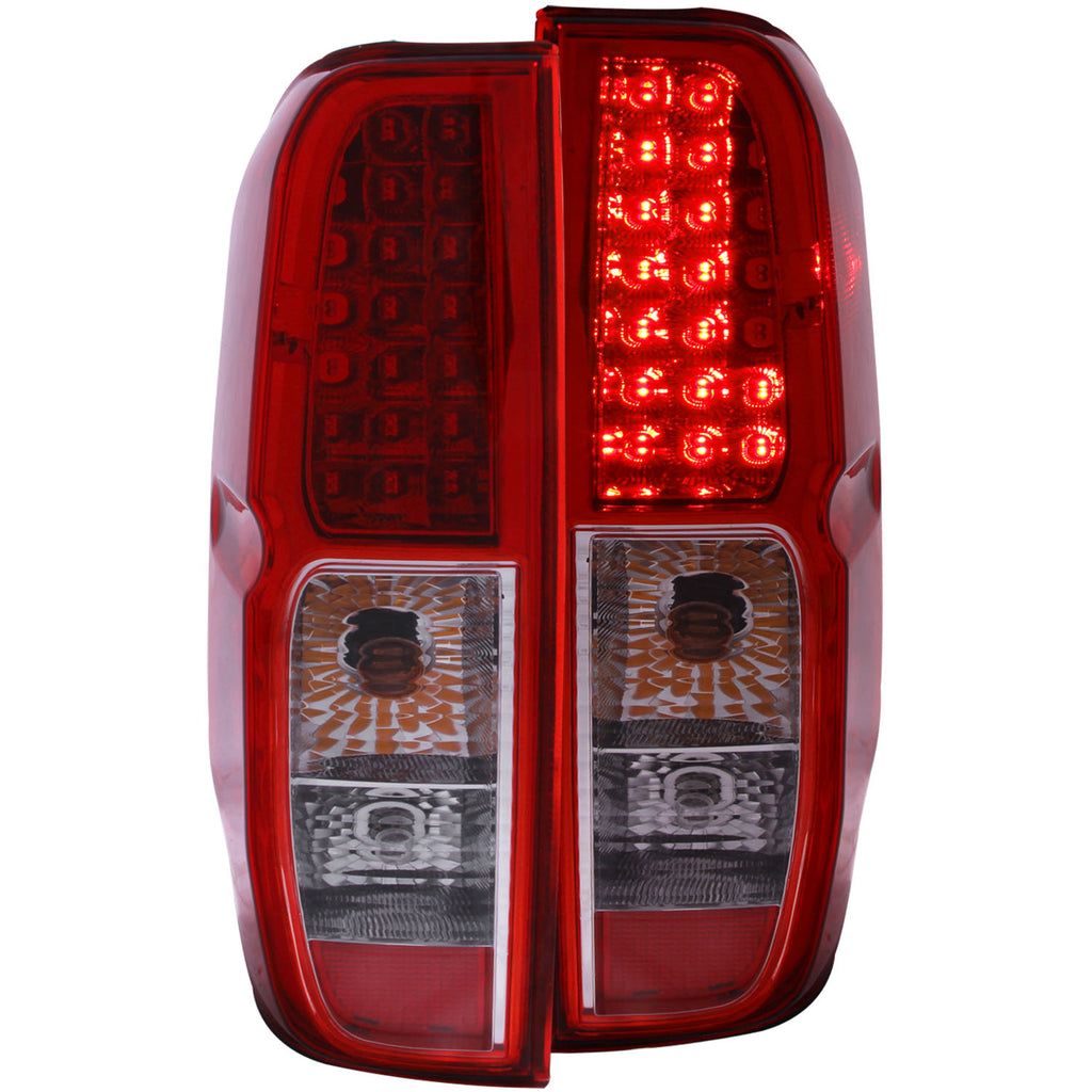 ANZO USA-311071 | Tail Light Assembly; Red/Clear Lens;Pair