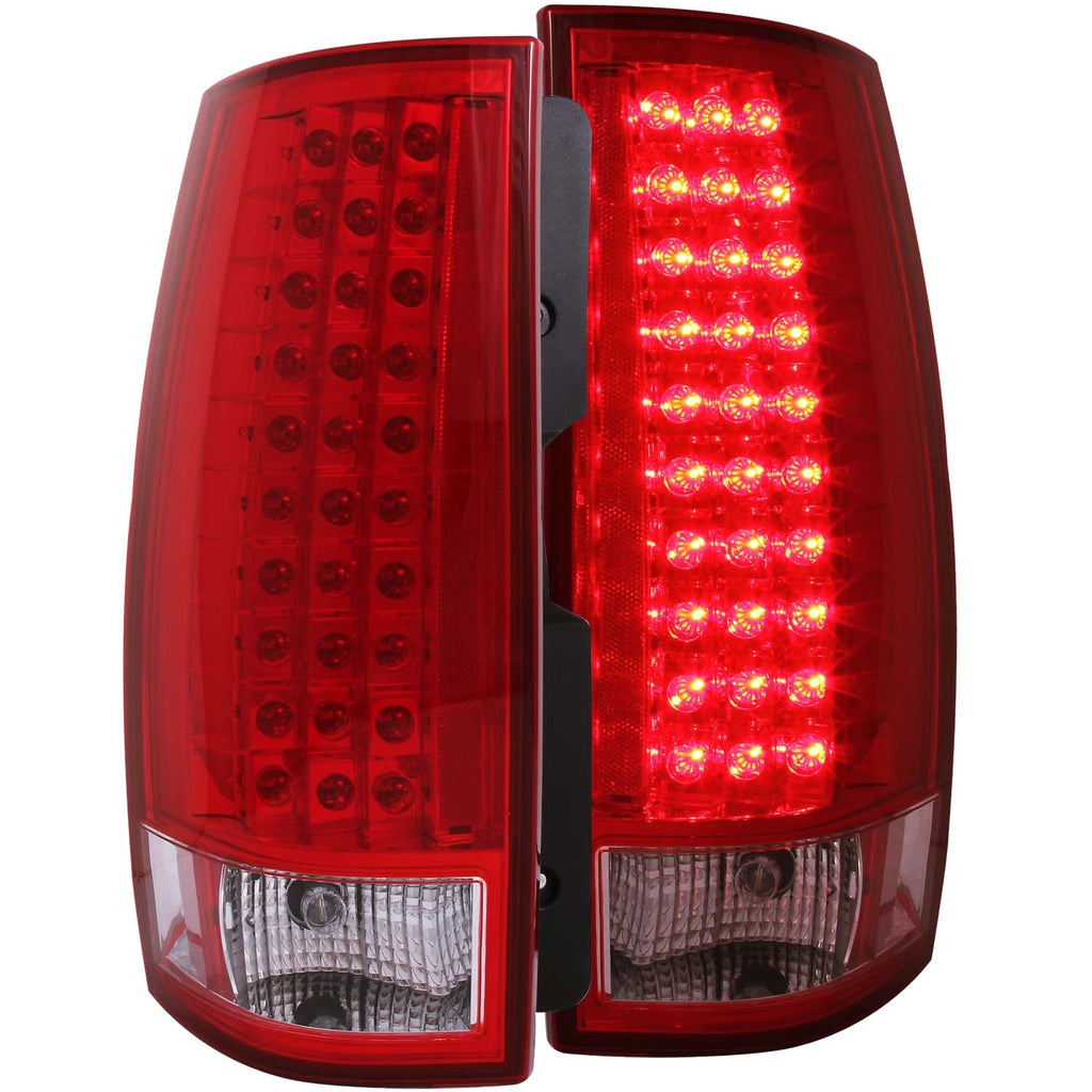 ANZO USA-311082 | Tail Light Assembly; Red/Clear Lens; G2;Pair