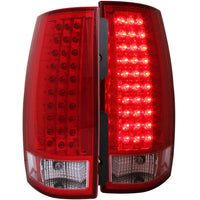 ANZO USA-311082 | Tail Light Assembly; Red/Clear Lens; G2;Pair