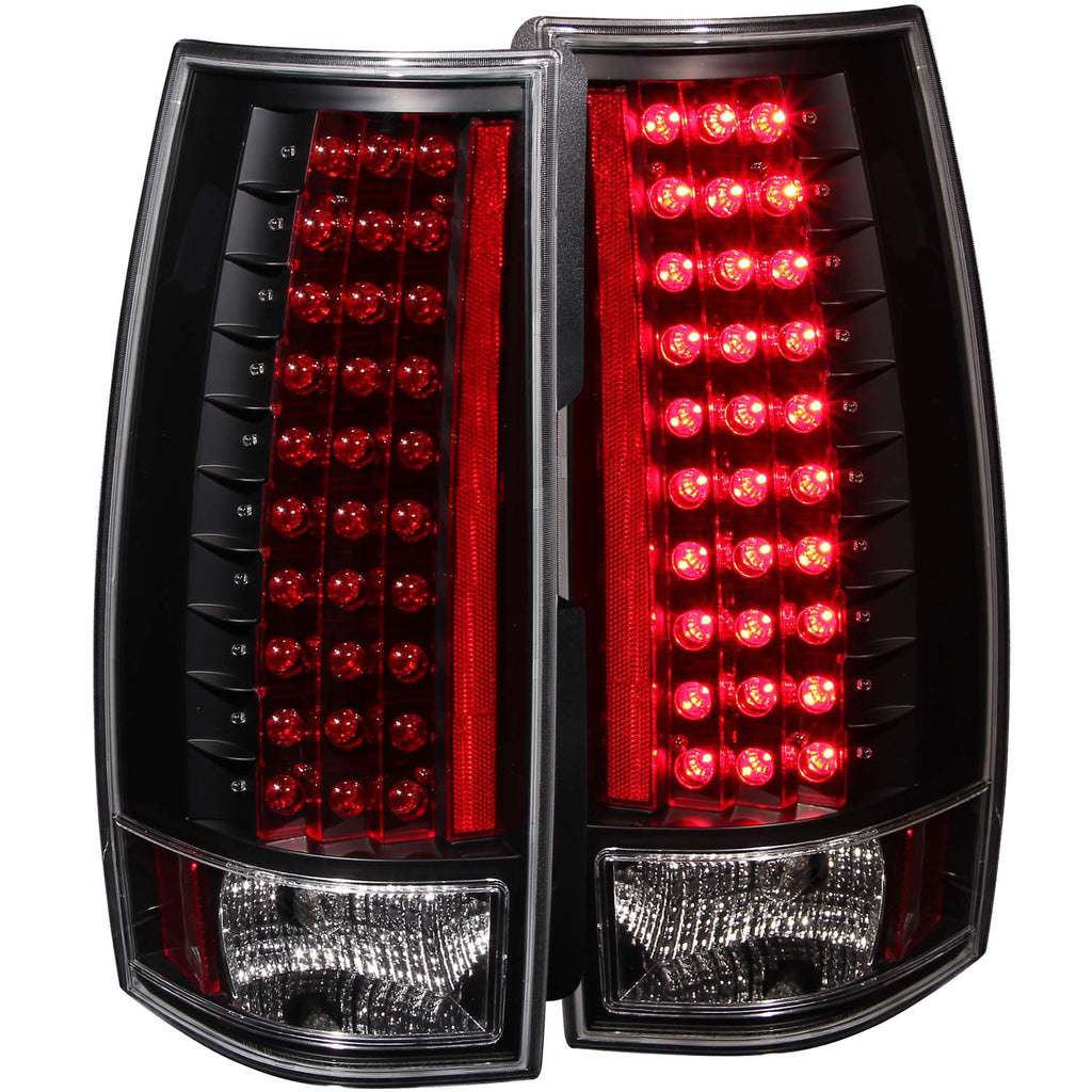 ANZO USA-311084 | Tail Light Assembly; LED; Clear Lens; Black Housing; G3;Pair
