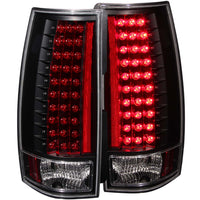 ANZO USA-311084 | Tail Light Assembly; LED; Clear Lens; Black Housing; G3;Pair