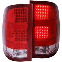 ANZO USA-311089 | Tail Light Assembly; Red/Clear Lens;Pair