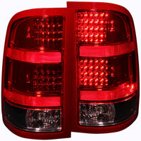 ANZO USA-311090 | Tail Light Assembly; LED; Clear Lens; Black Housing;Pair