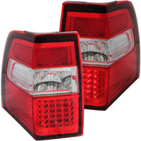 ANZO USA-311108 | Tail Light Assembly; Red/Clear Lens;Pair