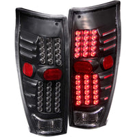 ANZO USA-311115 | Tail Light Assembly; LED; Clear Lens; Black Housing;Pair
