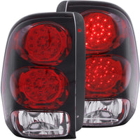 ANZO USA-311116 | Tail Light Assembly; Red/Clear Lens;Pair