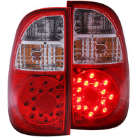 ANZO USA-311117 | Tail Light Assembly; Red/Clear Lens;Pair