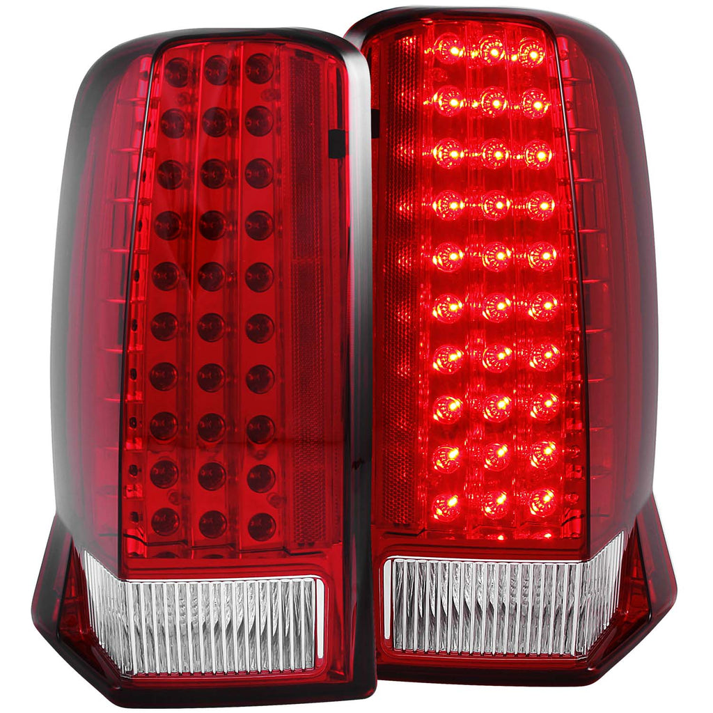 ANZO USA-311120 | Tail Light Assembly; Red/Clear Lens;Pair